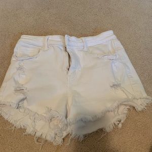 White denim cut off shorts - Stitch Fix